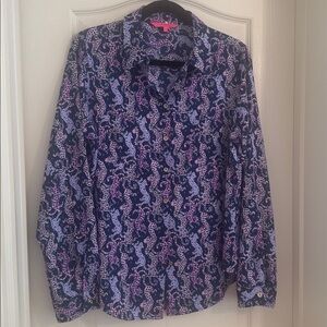 Lily Pulitzer blouse.